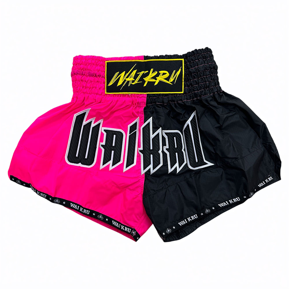 Muay Thai Shorts - Hybrid Ripstop Series - Wai Kru HB-4