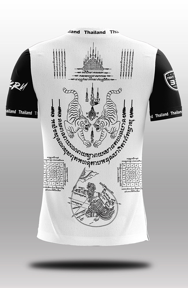 Wai Kru Muay Thai T-Shirts - Wai Kru Sant Yant - WKST - Imagen 3