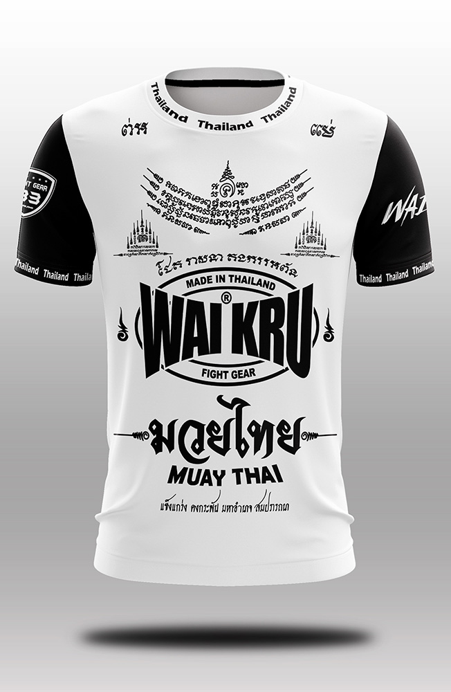 Wai Kru Muay Thai T-Shirts - Wai Kru Sant Yant - WKST - Imagen 2