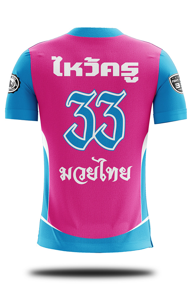 Wai Kru Muay Thai T-Shirts - WK33PK - Imagen 3