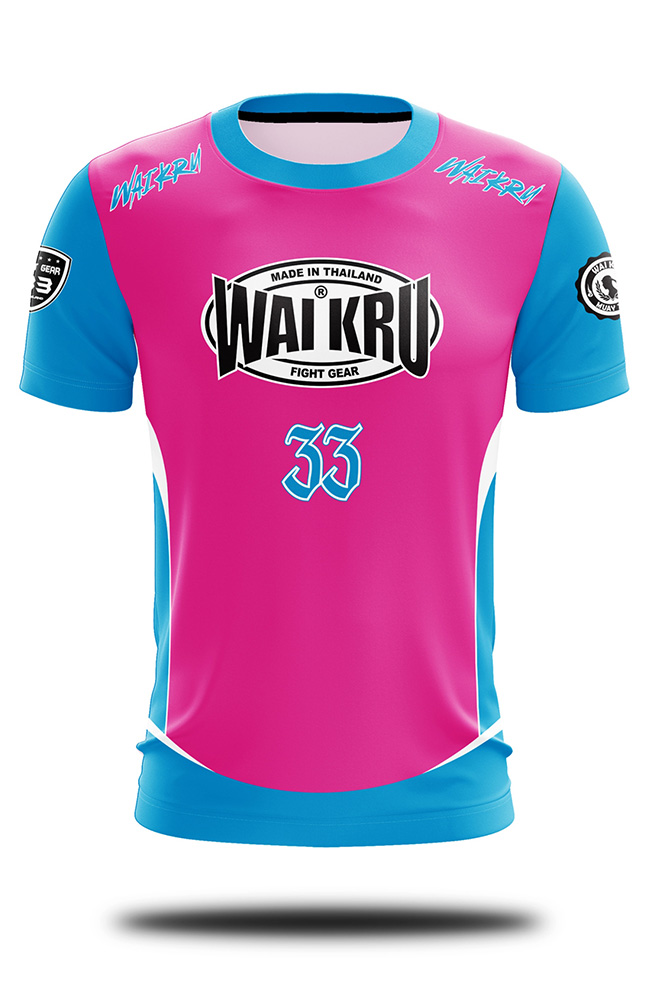 Wai Kru Muay Thai T-Shirts - WK33PK - Imagen 2