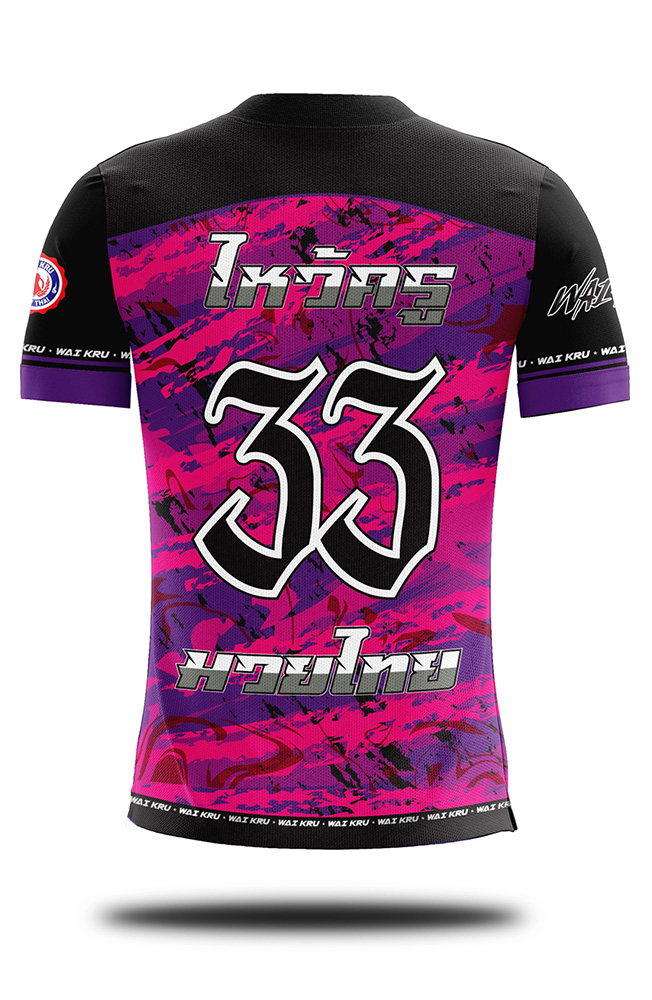 Wai Kru Muay Thai T-Shirts - Wai Kru Victory - VT-3 - Imagen 3