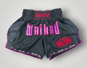 – Muay Thai Shorts – MicroFiber – Black – MT-6