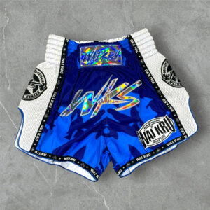Muay Thai Shorts – MicroFiber – WKS3 – Blue – SUB-12