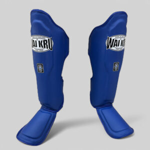 Muay Thai Shinguard Microfiber – Blue Navyl – SGM -1