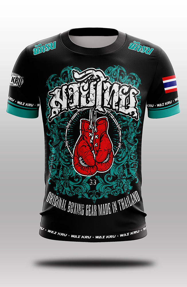 Wai Kru Muay Thai T-Shirts  THS-7 - Imagen 2