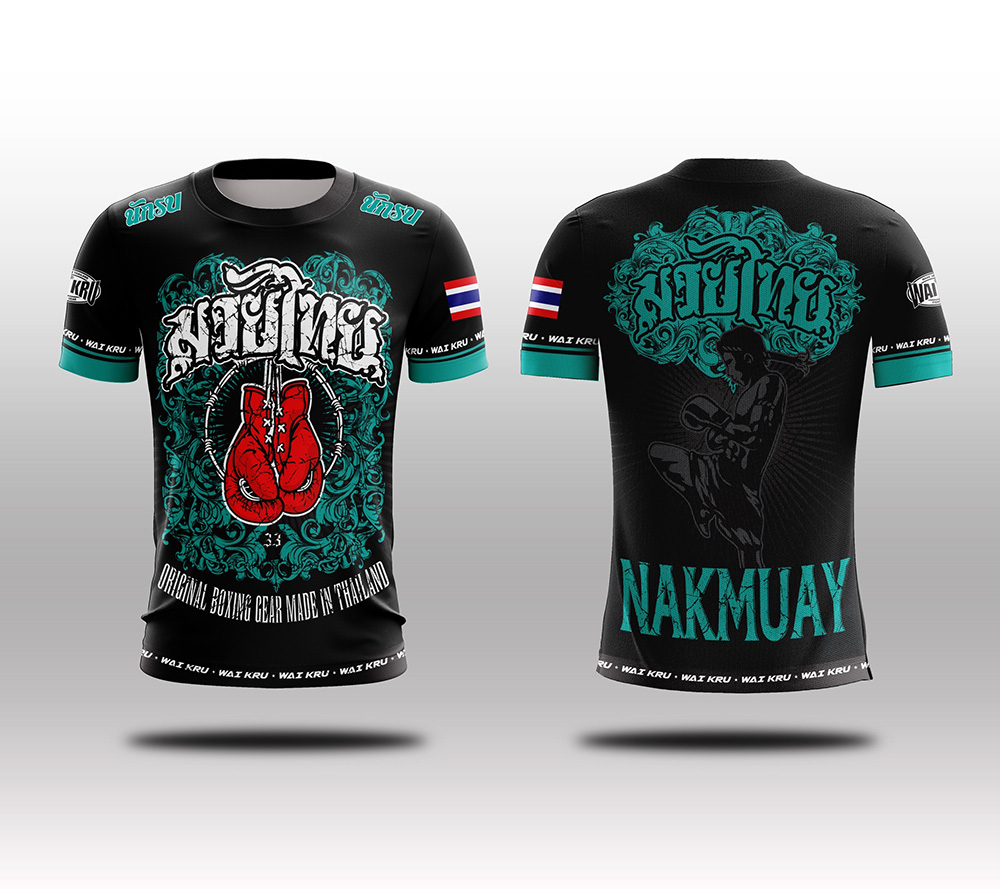 Wai Kru Muay Thai T-Shirts  THS-7