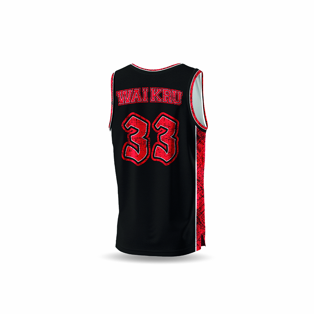 - Wai Kru Performance Tank Top – Black / Red - Imagen 3
