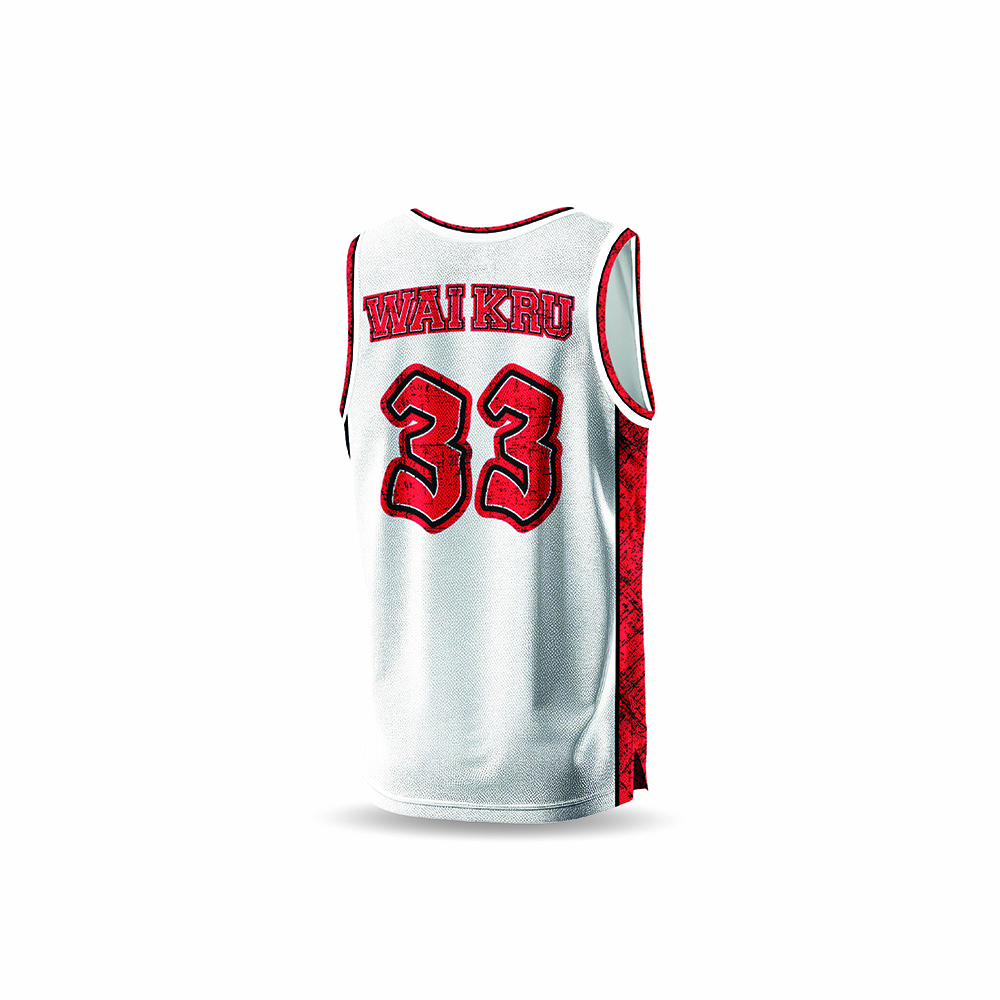 - Wai Kru Performance Tank Top – White / Red - Imagen 3